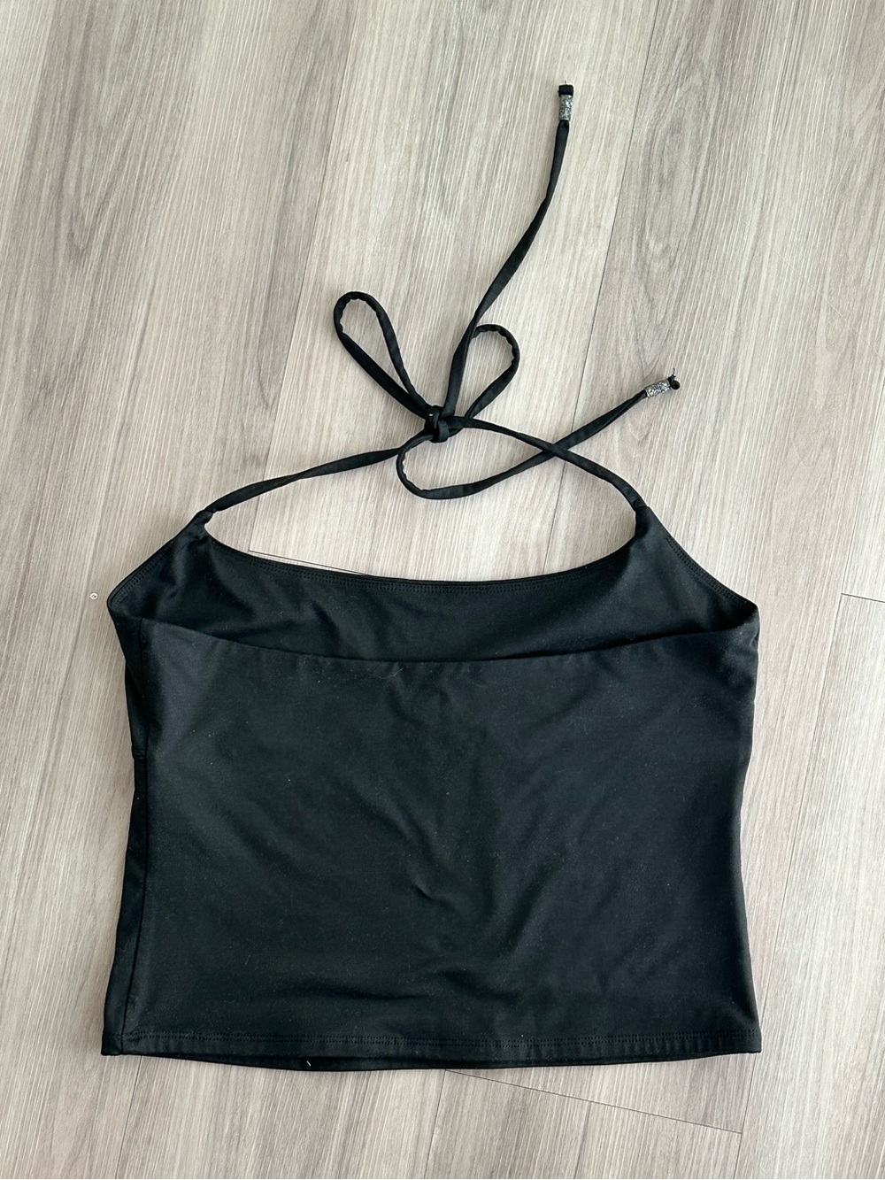 black halter tank - Picture 3 of 4